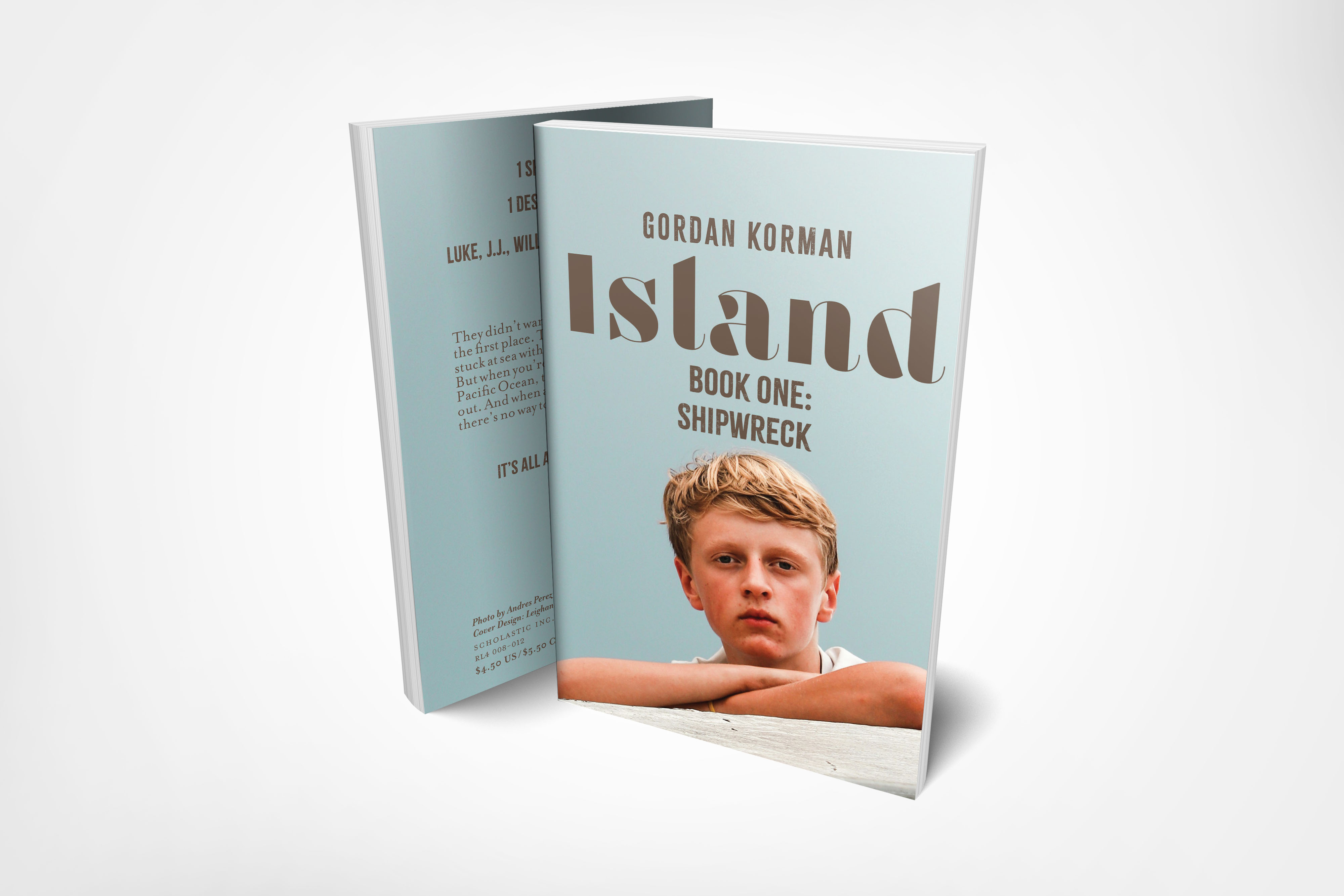 a blonde boy with the sky behind him